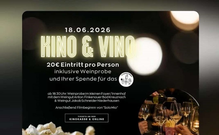 Kino und Vino – Benefiz-Weinprobe