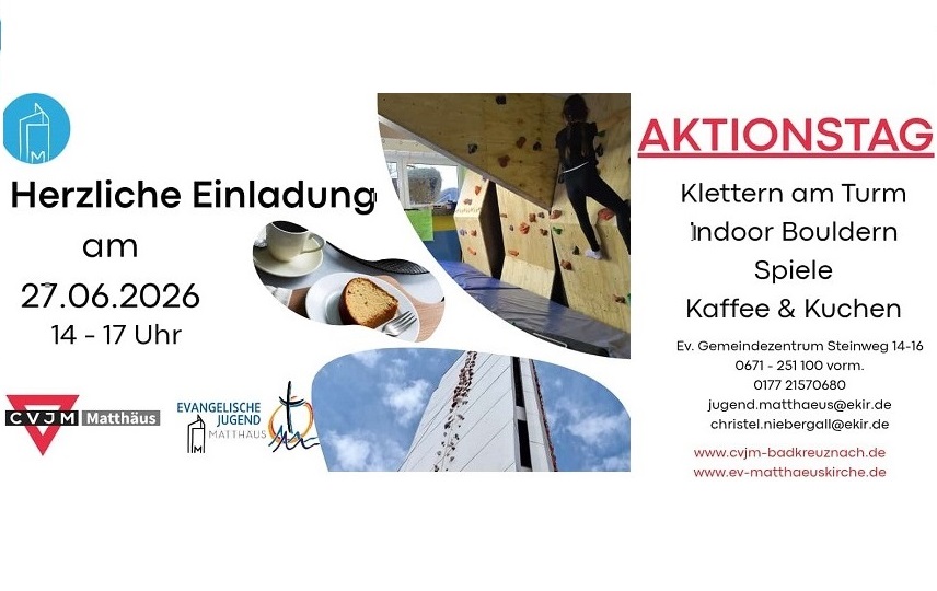 27.06.2026 – Klettern am Turm