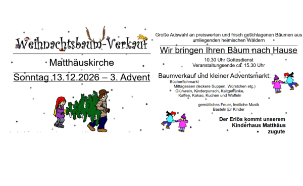 Weihnachtsbaumverkauf 2026 -slider